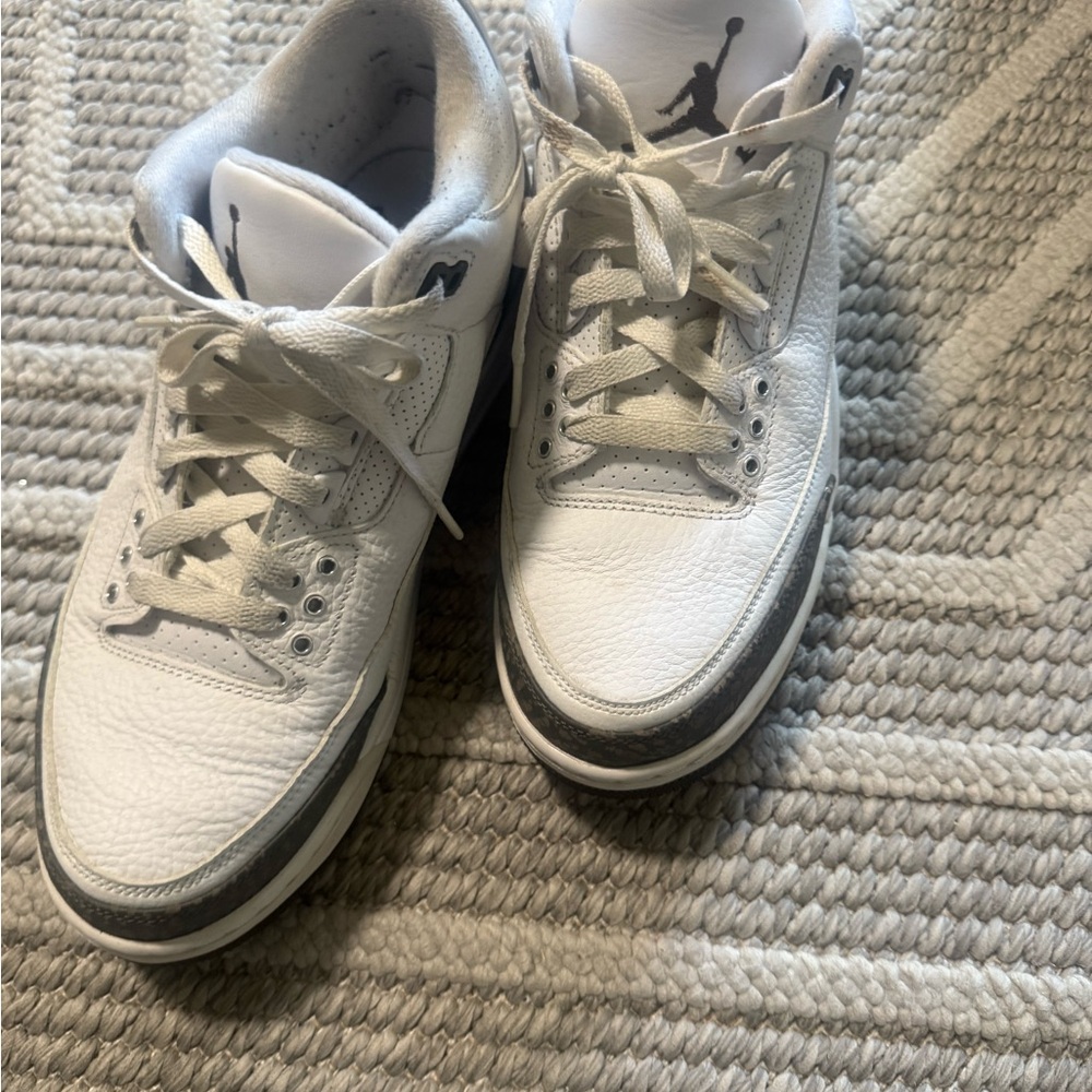 Nike White and Gray Sneakers
